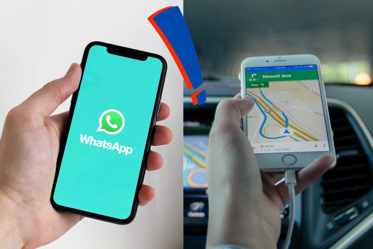 WhatsApp e funzione GPS - Fonte AdobeStock