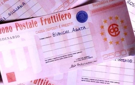 Buoni fruttiferi postali a termine