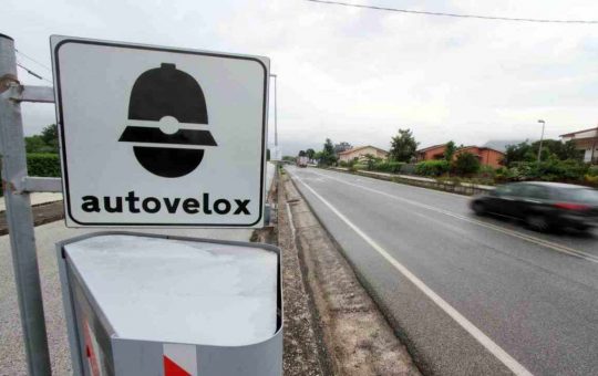 Gli autovelox lungo le strade italiane