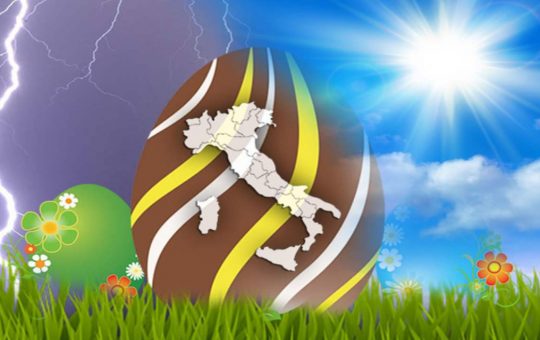 Il meteo sull'Italia a Pasqua e Pasquetta