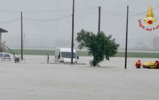 La tragica alluvione dei giorni scorsi in Emilia Romagna