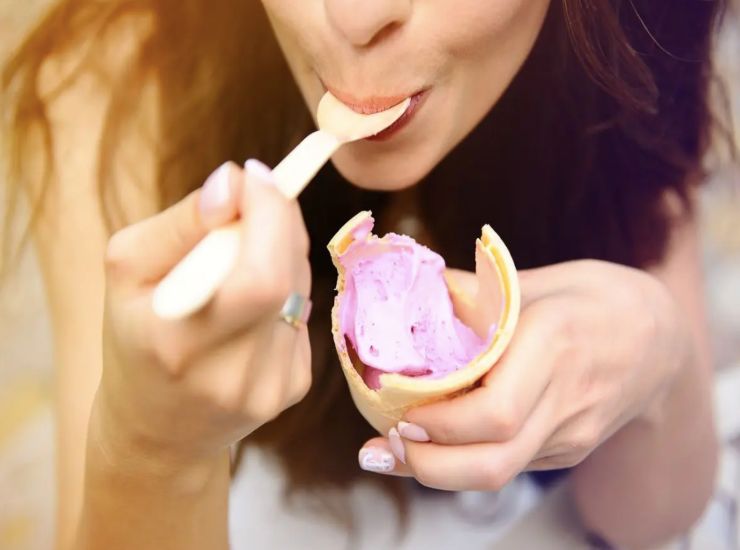 Gelato a pranzo, per i più golosi