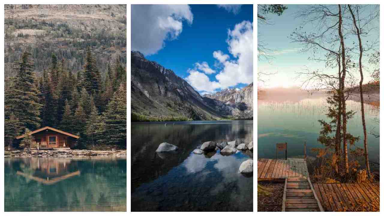 I tre paesaggi al lago