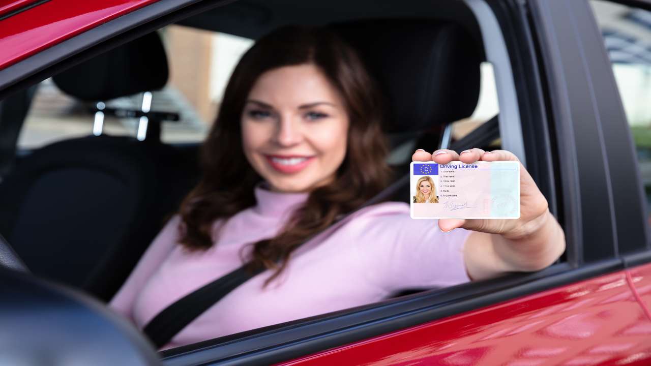 Il documento della patente di guida