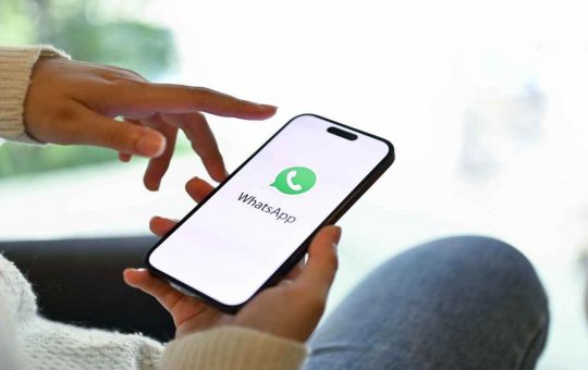 L'applicazione WhatsApp sullo smartphone (Depositphotos)-newsecologia.it