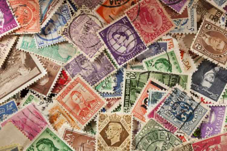 Collezione francobolli 