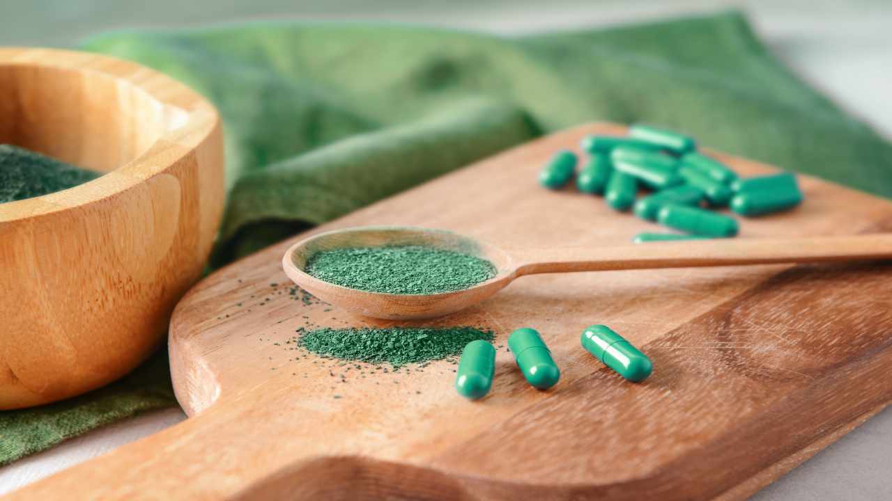 Integratori di spirulina 