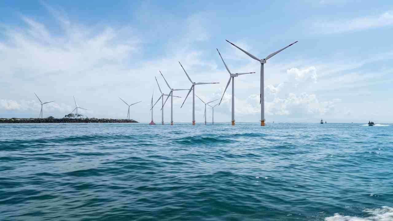 Parco eolico in mare, energie rinnovabili 